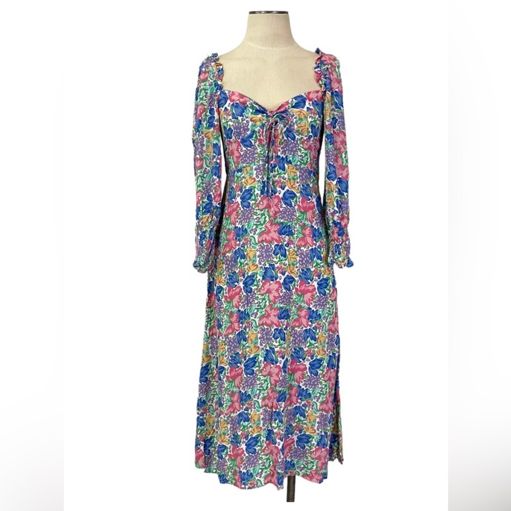 Faithfull the Brand floral maxi dress size 6